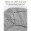 Sapphire Collection 200 Thread Count 100% Egyptian Cotton Fitted Sheet (Double, Grey) 7