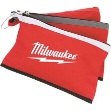 Milwaukee 48-22-8193 12-Zoll-Werkzeugtasche mit Reiverschluss, mehrfarbig, 3er-Pack