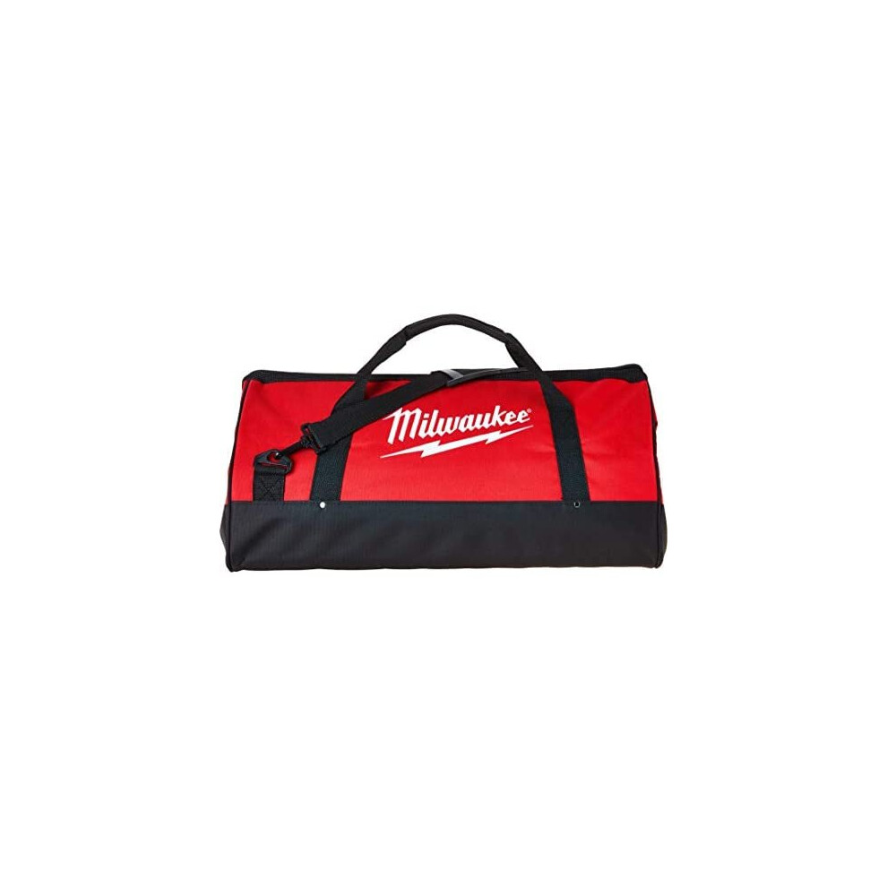 Milwaukee Heavy Duty 23 x 12 x 12 Inch Canvas Tool Bag w/ Shoulder Strap and 6 Interior Pockets