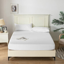 Good Nite Fitted Sheet Bed Sheets 25CM Extra Deep Pocket Sheets Soft and Breathable Machine Washable Fitted Bedding Sheets Single Double King Sup