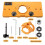 BI-DTOOL 35mm Hinge Jig, Hinge Drilling Jig Hole Guide Woodworking Tools for Kitchen Cabinet Doors Hinge 3