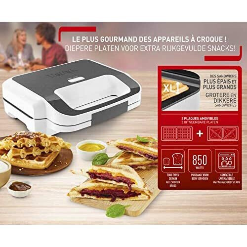 Tefal TEFAL SNACK XL SW701110 Brødrister 1
