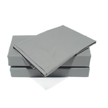Lex's Linens Extra Large Grey Pillowcase Pair 22 x 31