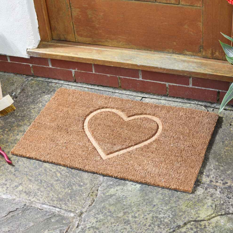 Smart Garden Heart-Felt Decoir Doormat 45 X 75Cm