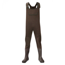 (UK7 EU41, Brown) Dirt Boot 100% Waterproof Neoprene Chest Waders