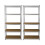2x 5-tier Galvanised Racking Units Heavy Duty Storage Shelf Garage Warehouse 2