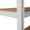 MonsterShop 2x 5-Tier White Racking Units Heavy Duty Storage Rack Garage Warehouse Shed 5