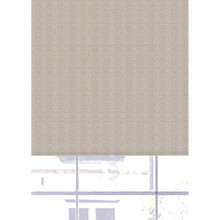 (120 cm Width x 140 cm Drop, Beige) Lister Cartwright Blackout Roller Blinds Windows Child Safety Herringbone Effect