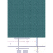 (120 cm Width x 140 cm Drop, Teal) Lister Cartwright Blackout Roller Blinds Windows Child Safety Herringbone Effect