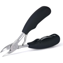 URAQT Toenail Clippers, Precision Nail Clippers Toenail Cutter for Thick or Ingrown Toenails, Heavy Duty Stainless Steel Cuticle Scissors Nail