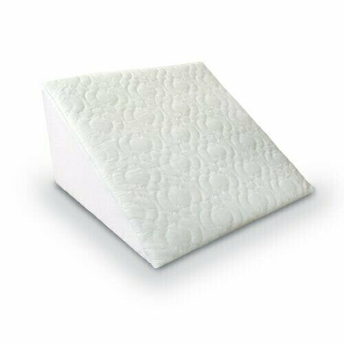 Orthopedic Bed Wedge Pillow with Quilted Cover Foam Support Pillow