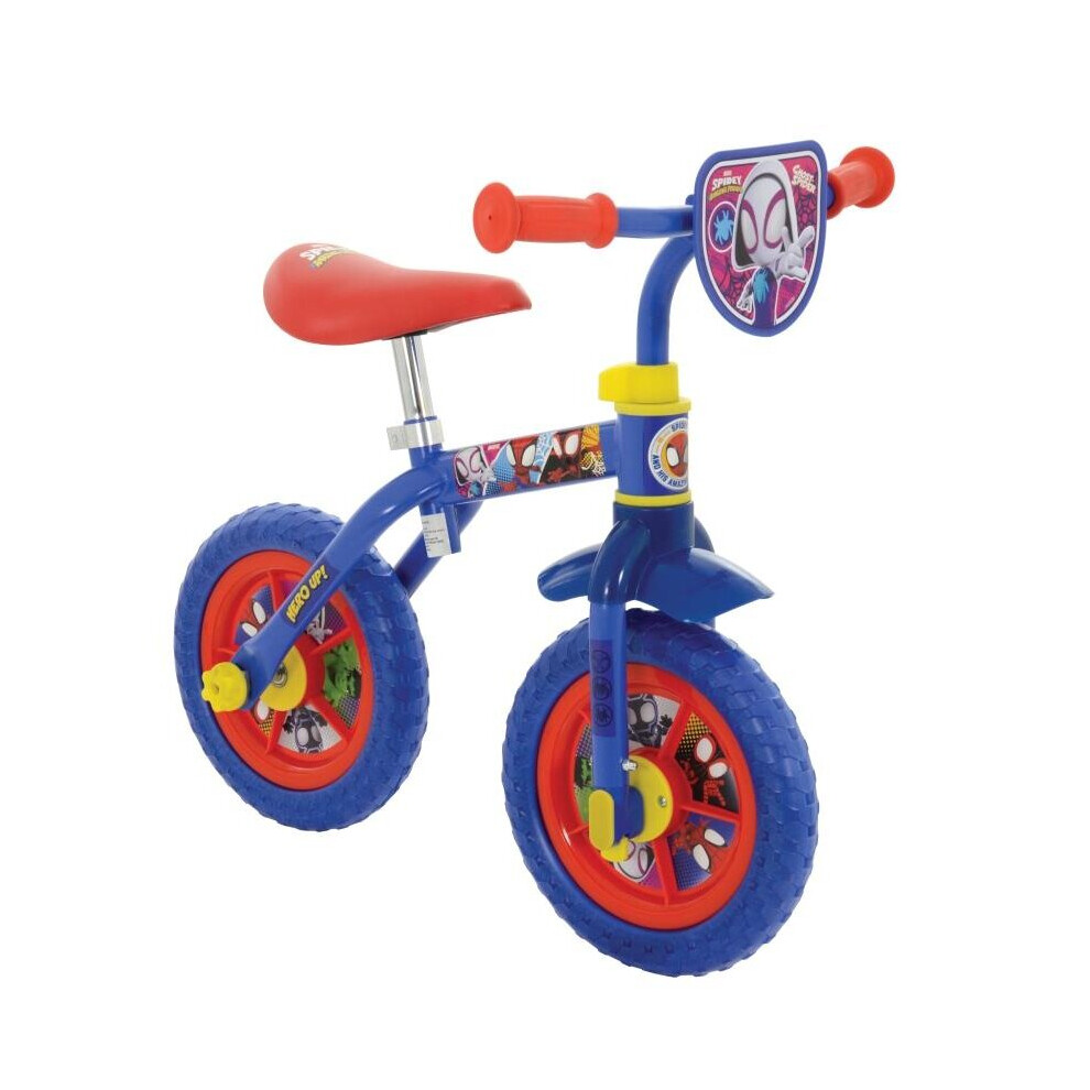 Spidey and his Amazing Friends Multi Character 2 in 1 Training Bike