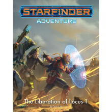 Starfinder Adventure: The Liberation of Locus-1 Book - Board Game