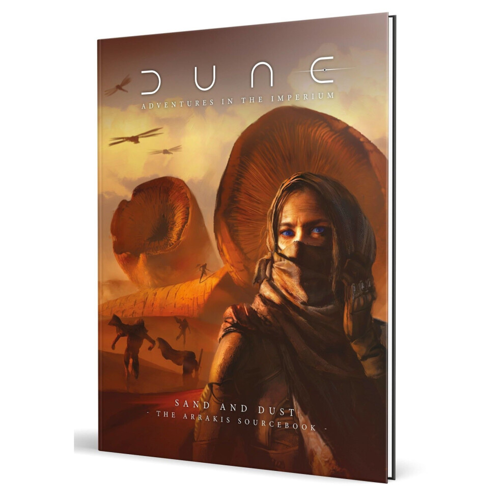 Asmodee Sand And Dust: Dune Rpg Rulebook - Board Game