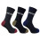 JCB 3PK BOOT SOCKS ASSORTED 1
