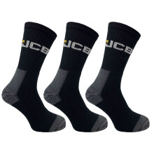 *NEW AND IMPROVED *
3PK WORK SOCKS WITH ADDED ELASTANE BLACK