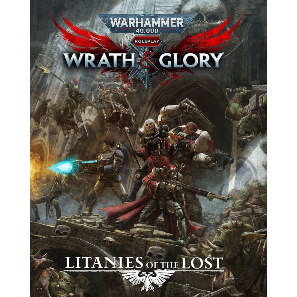 Asmodee Wrath & Glory: Litanies Of The Lost: Warhammer 40000 Roleplay Rpg - Board Game Light