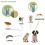 Flea and Tick Collar 8 Month Protection Adjustable for Small Medium Large Dogs 12
