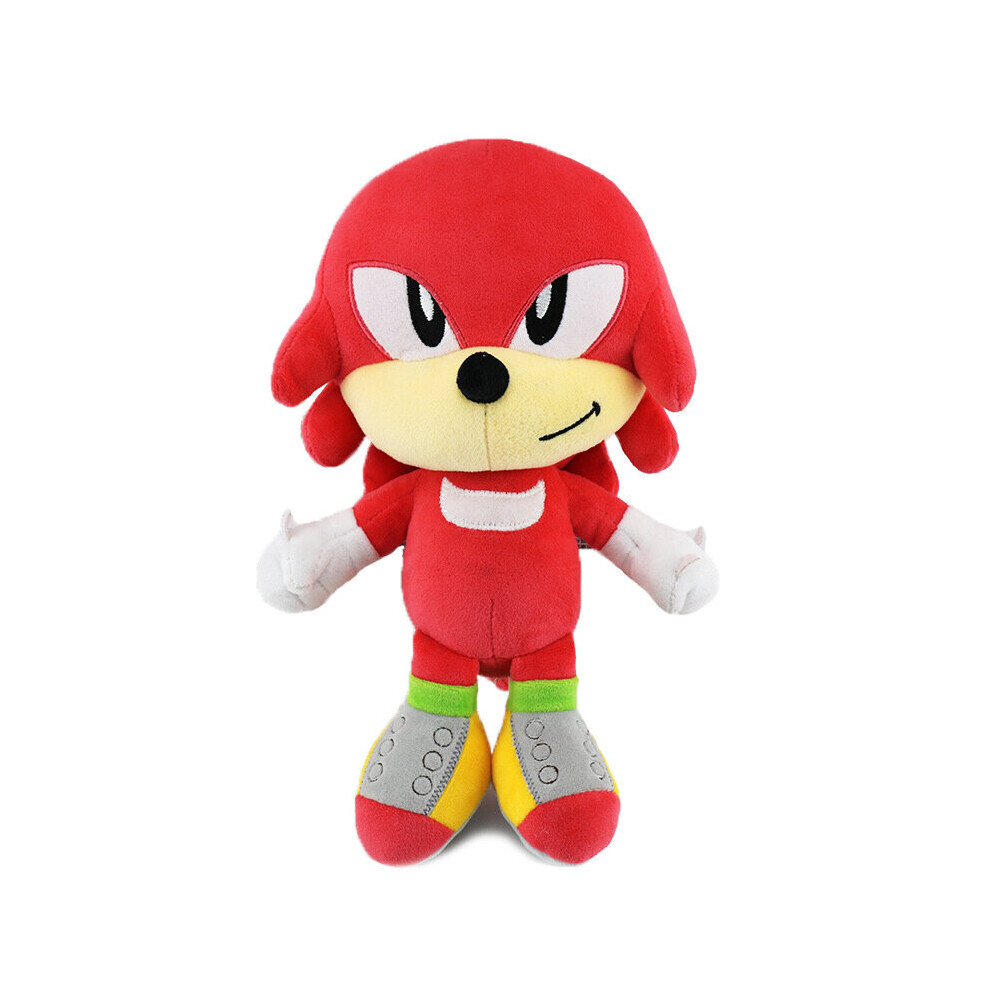 (Knuckles) Sonic The Hedgehog Super Sonic Knuckles Plush Doll Toy Kids Gifts