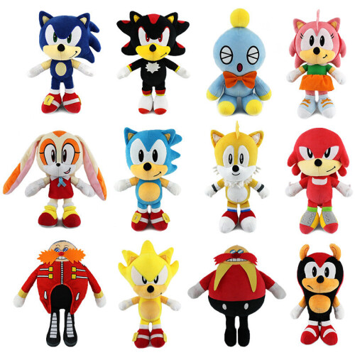 Sonic the hedgehog knuckles plush hotsell