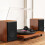 DIGITNOW Wireless Turntable HiFi System Wooden Bluetooth Record Player 7