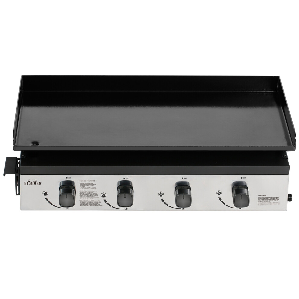 BIGHORN 4Burners plancha,  Portable BBQ,  Gas Grill Outdoor