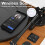 DIGITNOW Wireless Turntable HiFi System Wooden Bluetooth Record Player 4