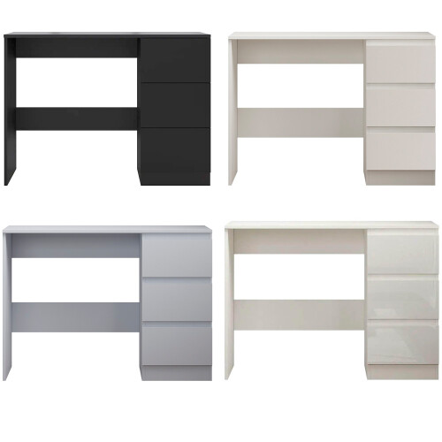 Narvik Dressing Table/Desk with Drawers - Modern