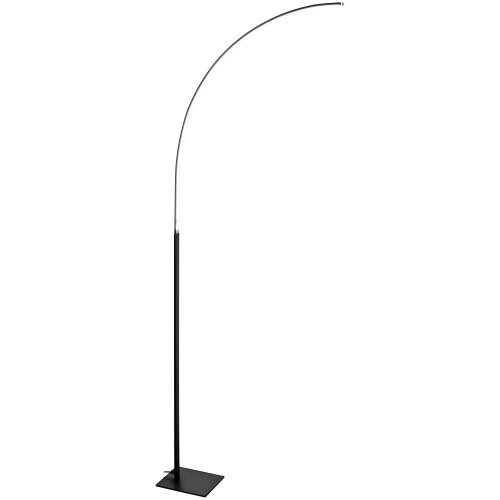 Febland LED Floor lamp, Metal, Black