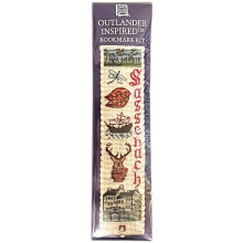 Outlander Inspired Sassenach Counted Cross Stitch Bookmark Kit by Textile Heritage
