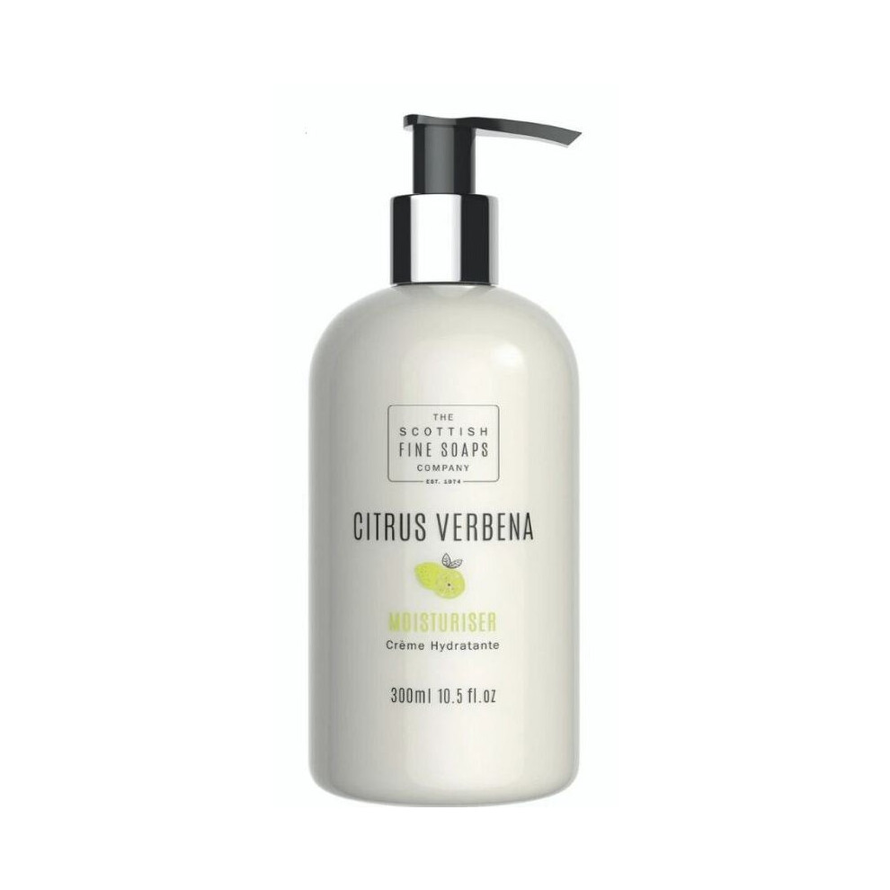 Citrus Verbena Moisturiser Lotion 300ml by Scottish Fine Soaps