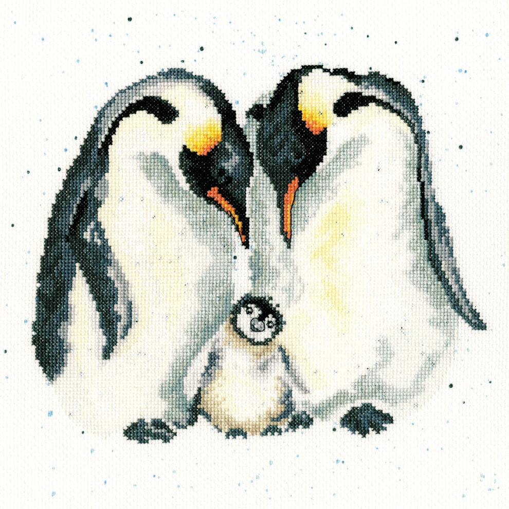 The Emperor's New Chick (XHD87) Cross Stitch Kit by Wrendale Designs