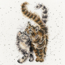 Feline Good (XHD60) Cross Stitch Kit by Wrendale Designs