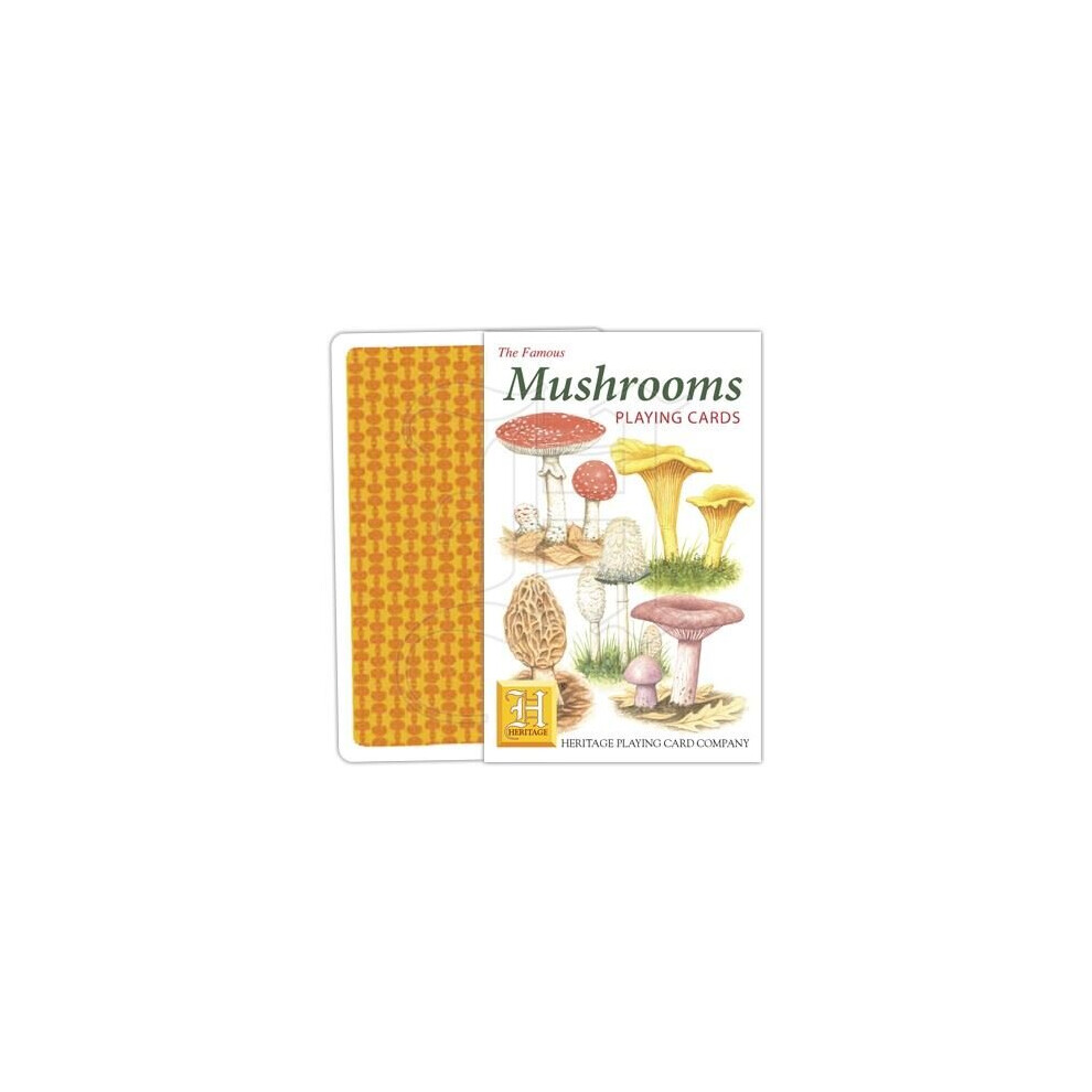 Mushrooms by Heritage Playing Cards