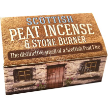 Scottish Peat Incense & Stone Burner by The Turf Peat Incense Company