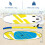 Gymax 11ft Inflatable Stand Up Paddle Board Thick SUP w/Premium Accessories 2