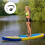 Gymax 11ft Inflatable Stand Up Paddle Board Thick SUP w/Premium Accessories 10