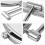 8 Inch 5X Magnifying Wall Mounted Makeup Mirror 7