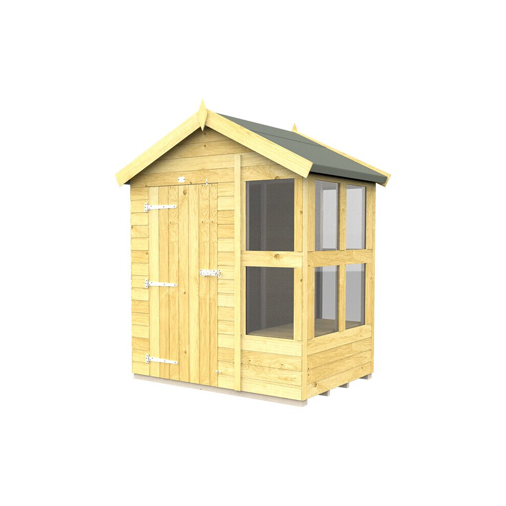Total Sheds Apex Potting Shed 6Ft X 4Ft Fast & Free 2-5 Nationwide Delivery