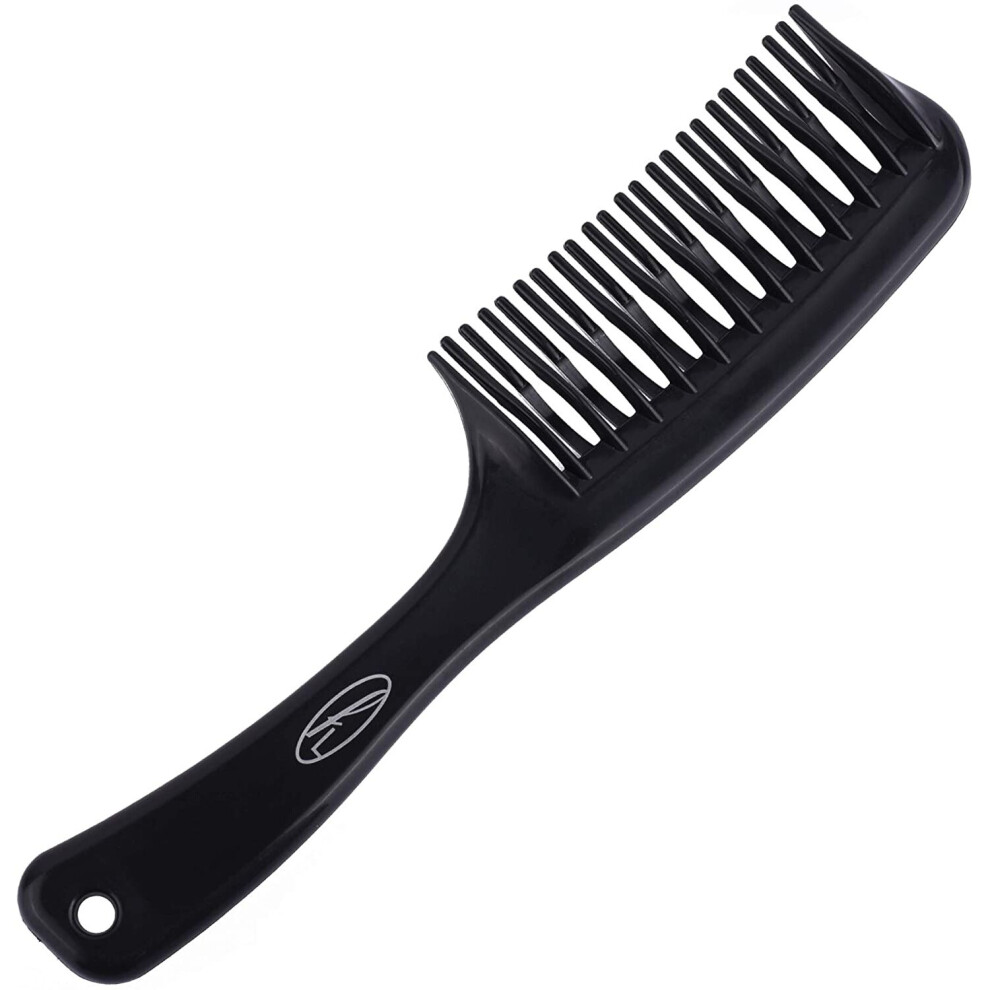 Fine Lines Detangling Comb By - Unique Intertwined Teeth To Detangle Hair - Great For Afro, Wet Or Curly Hair Not,Specified
