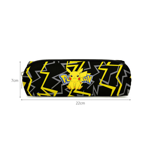(10, 3PCS) Pokémon Pikachu Backpack Lunch Bag Pencil Case Set Kids Gift 1