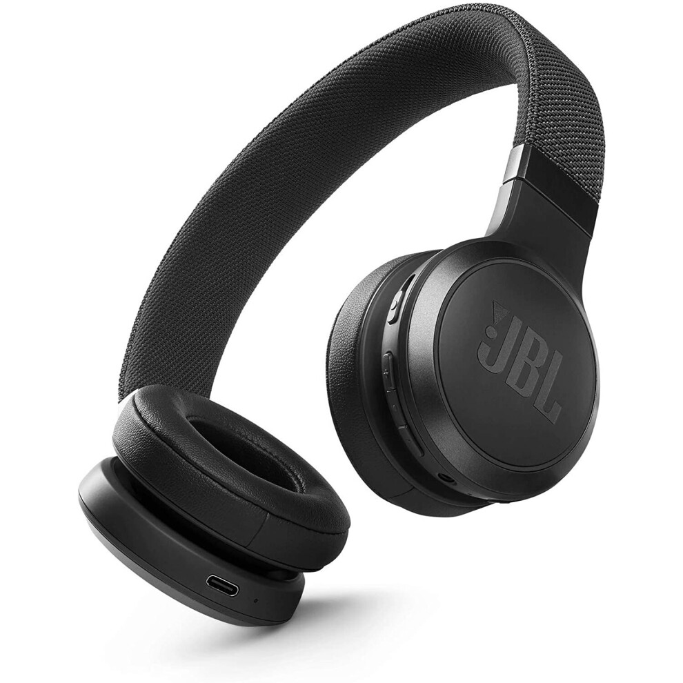 JBL Live 460NC Wireless Bluetooth On-Ear Headphones - Black