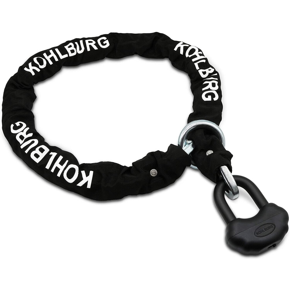 Kohlburg Massive 6.4Kg Security Lock For Motorbike With 13Mm Titanium-Steel Chain - 140Cm Chain Lock With Highest Security Level 10Plus Of 10 - Secure 4260588090756