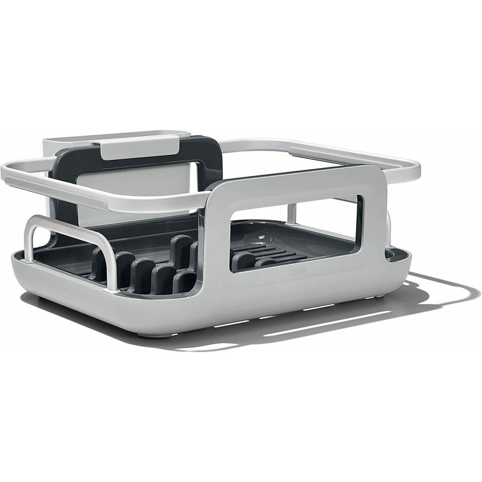 OXO Good Grips Aluminium Over The Sink Dish Rack 27 x 7cm Rust Proof 13314300