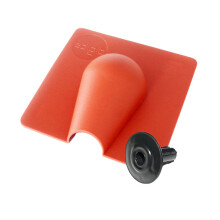 Cable Hole Finishing Kit Indoor & Outdoor Black Grommet - Terracotta Brick Buster