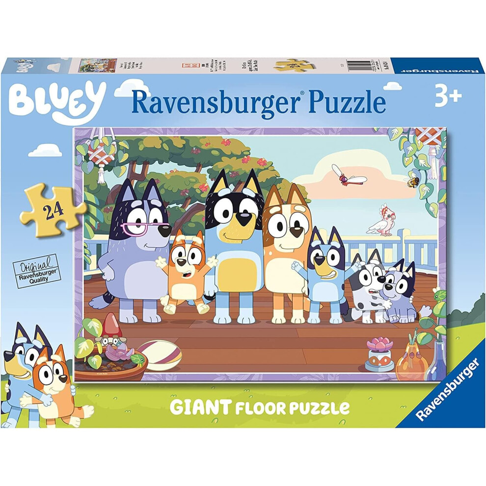 Ravensburger Bluey 24 Piece Giant Floor Jigsaw Puzzle