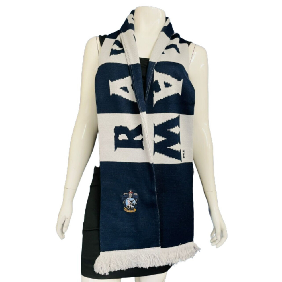 (Ravenclaw Scarf) Harry Potter Hogwarts All House Scarf Knit Wool