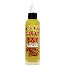 SalonPro Hair Food Czarny rycynowy z olejkiem jojoba 4 uncje 4 Oz