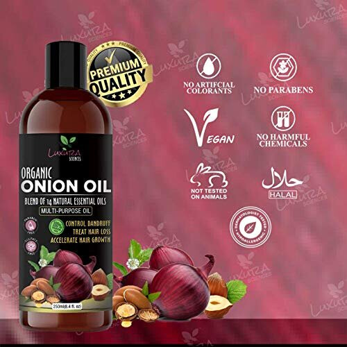 Luxura Sciences Huile capillaire à l'oignon 250 ml 2