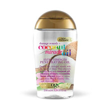 Ogx Coconut Miracle Oil Penetrating Hair Oil for Dry Hair, Extra Strength, 100 ml